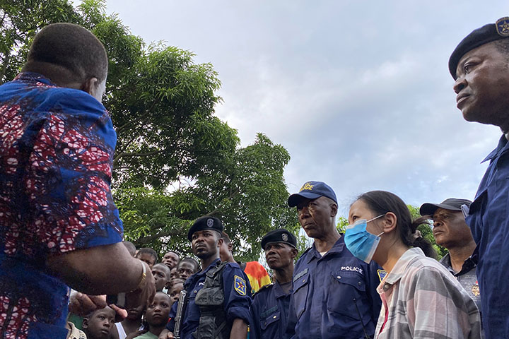 コンゴ民主共和国：市民と平和のための警察研修実施能力強化プロジェクトフェーズ2
