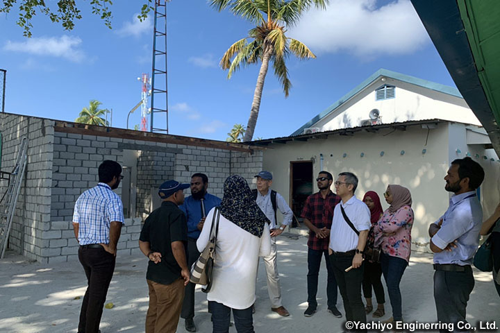 モルディブ地上デジタルテレビ放送網運用能力向上プロジェクト