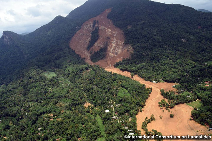 スリランカにおける降雨による高速長距離土砂流動災害の早期警戒技術の開発