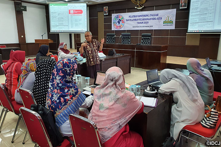 インドネシア：持続可能な開発目標（SDGs）実施体制強化プロジェクト