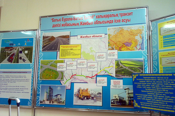 カザフスタン：CAREC物流回廊（ジャンブル州）整備事業