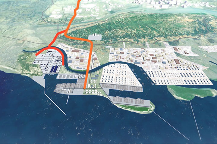 バングラデシュ ：マタバリ港開発事業（第一期）