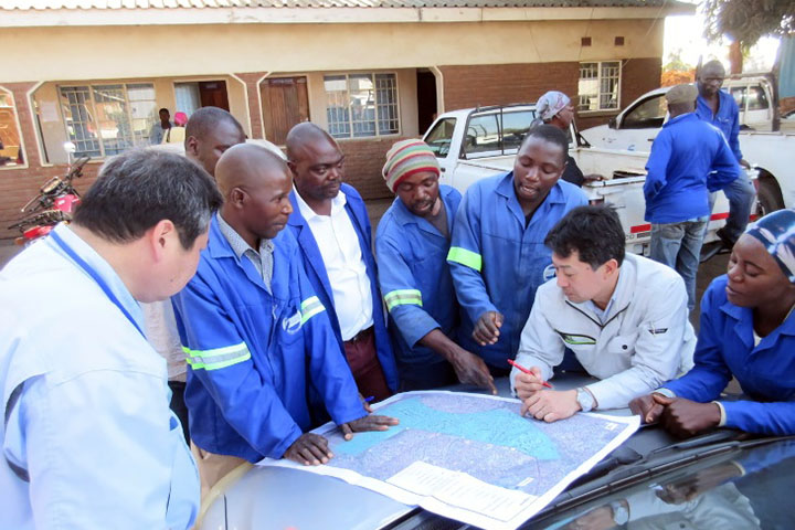 マラウイ：リロングウェ市無収水対策能力強化プロジェクト