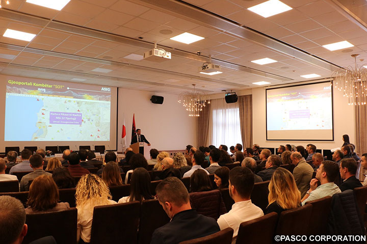 アルバニア ：ティラナ・ドゥレス地域デジタル地図作成能力向上プロジェクト