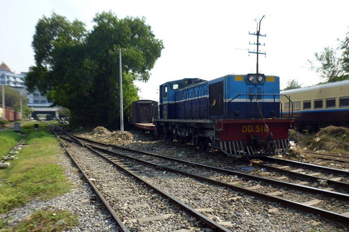 ミャンマー：ヤンゴン・マンダレー鉄道整備事業（フェーズ2）（第一期）