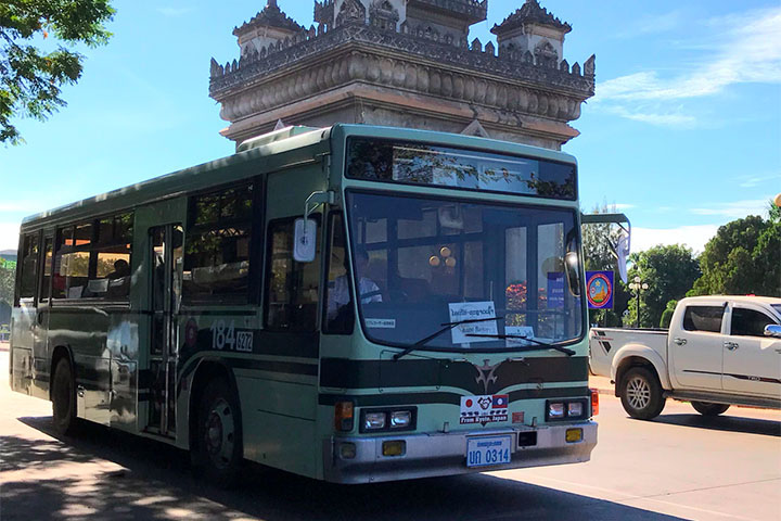 ラオス：ビエンチャンバス公社能力改善プロジェクトフェーズ2