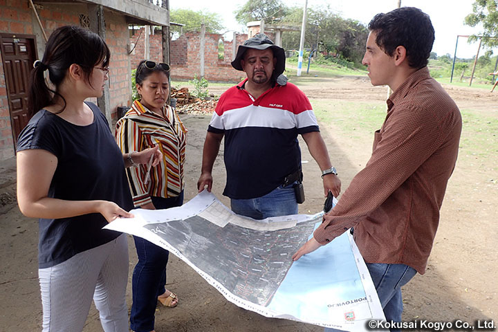 エクアドル 地震と津波に強い街づくりプロジェクト
