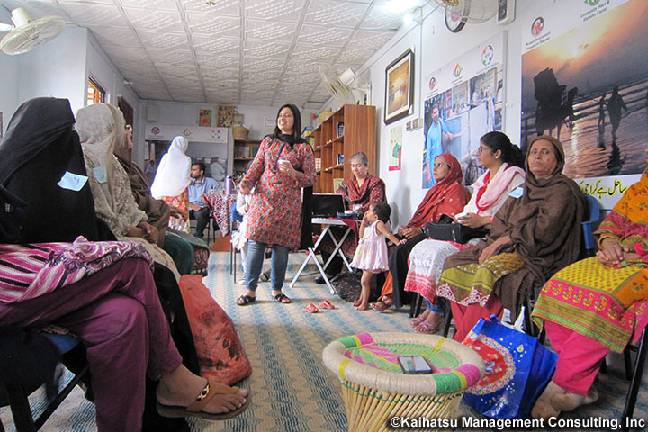 パキスタン ：シンド州におけるインフォーマルセクターの女性家内労働者の生計向上および生活改善支援プロジェクト