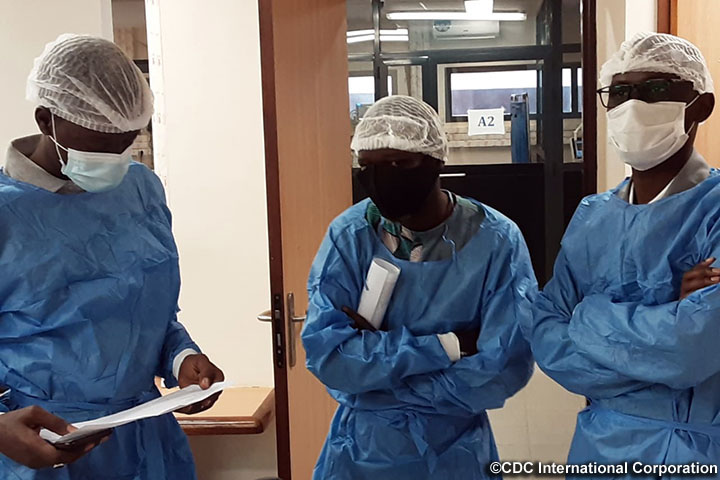 新型コロナウイルス感染症流行下における遠隔技術を活用した集中治療能力強化プロジェクト（セネガル）