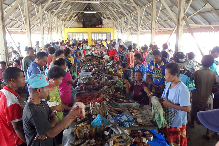 パプアニューギニア：アロタウ市場及び水産設備改修計画
