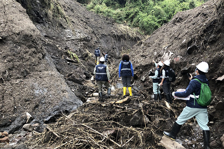 エクアドル：土砂災害リスク減少能力向上プロジェクト