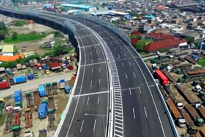 インドネシア：タンジュンプリオク港アクセス道路建設事業（1）