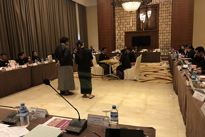 ミャンマー：法・司法制度整備支援プロジェクト
