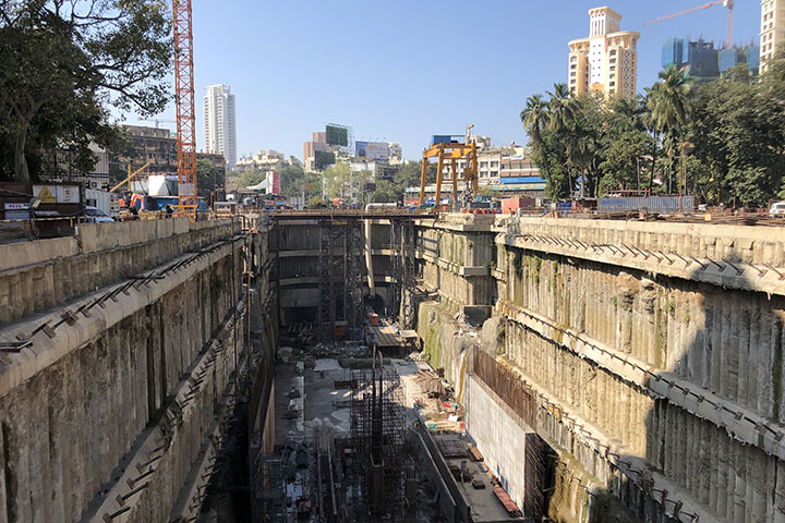 インド：ムンバイメトロ3号線建設事業（第三期）