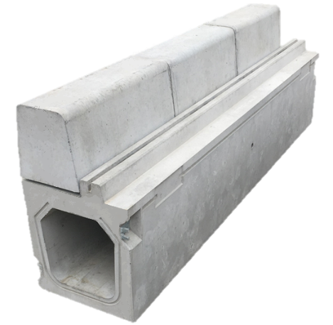 L型街渠（側溝）の占有幅最小化工法「バリアフリー側溝　N-SR型」(TH-230001-A)