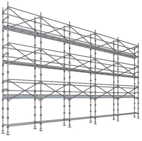 クサビ緊結式次世代足場「WizLOCK System」(SK-230008-A)