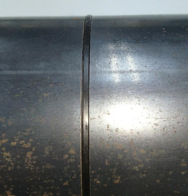 スリットリング付き鋼管（角溝又は切欠き付き角溝にスリットリングを装着した鋼管）(KT-230105-A)