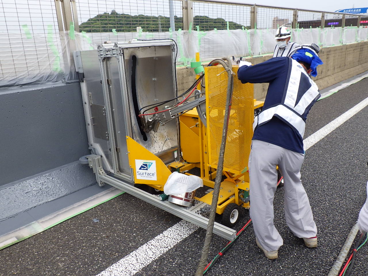 自動化防水塗装工法(KT-230129-A)