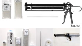 無機系あと施工アンカー注入材「MKロックシリーズ」(KT-230148-A)