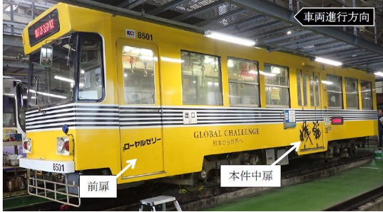 熊本市交通局 水前寺線 新水前寺駅前停留場内（複線）で発生した重大インシデント［車両障害］（令和6年9月2日発生）